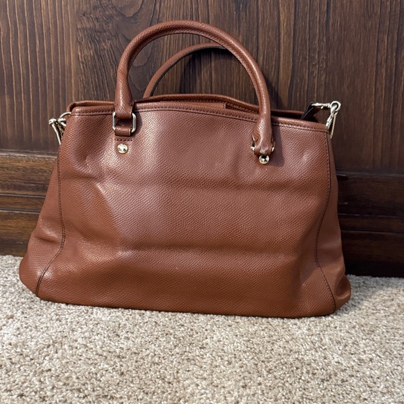 Coach Brown Leather Satchel - Picture 2 of 3